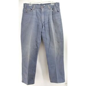 VTG Levis 517 Jeans Mens 35x30 Relaxed Black Gold Tab 90s Made In USA